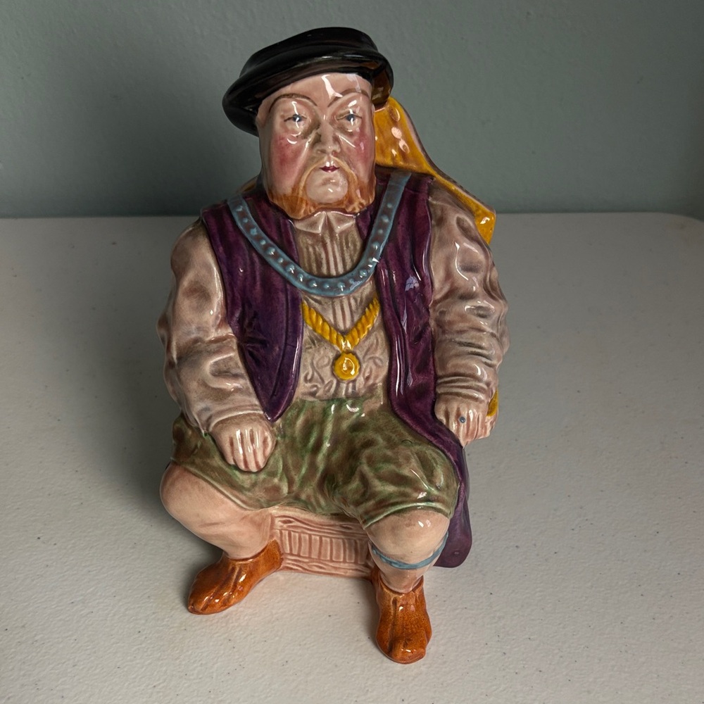 Melba Ware King Henry VIII Toby Jug H. Wain & Sons, Ltd.